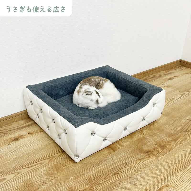 小型犬・猫用ペットソファ ストーン装飾 撥水生地 6