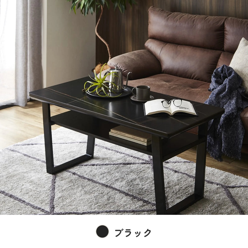 セラミック天板のセンターテーブル キズに強く耐熱性あり 10
