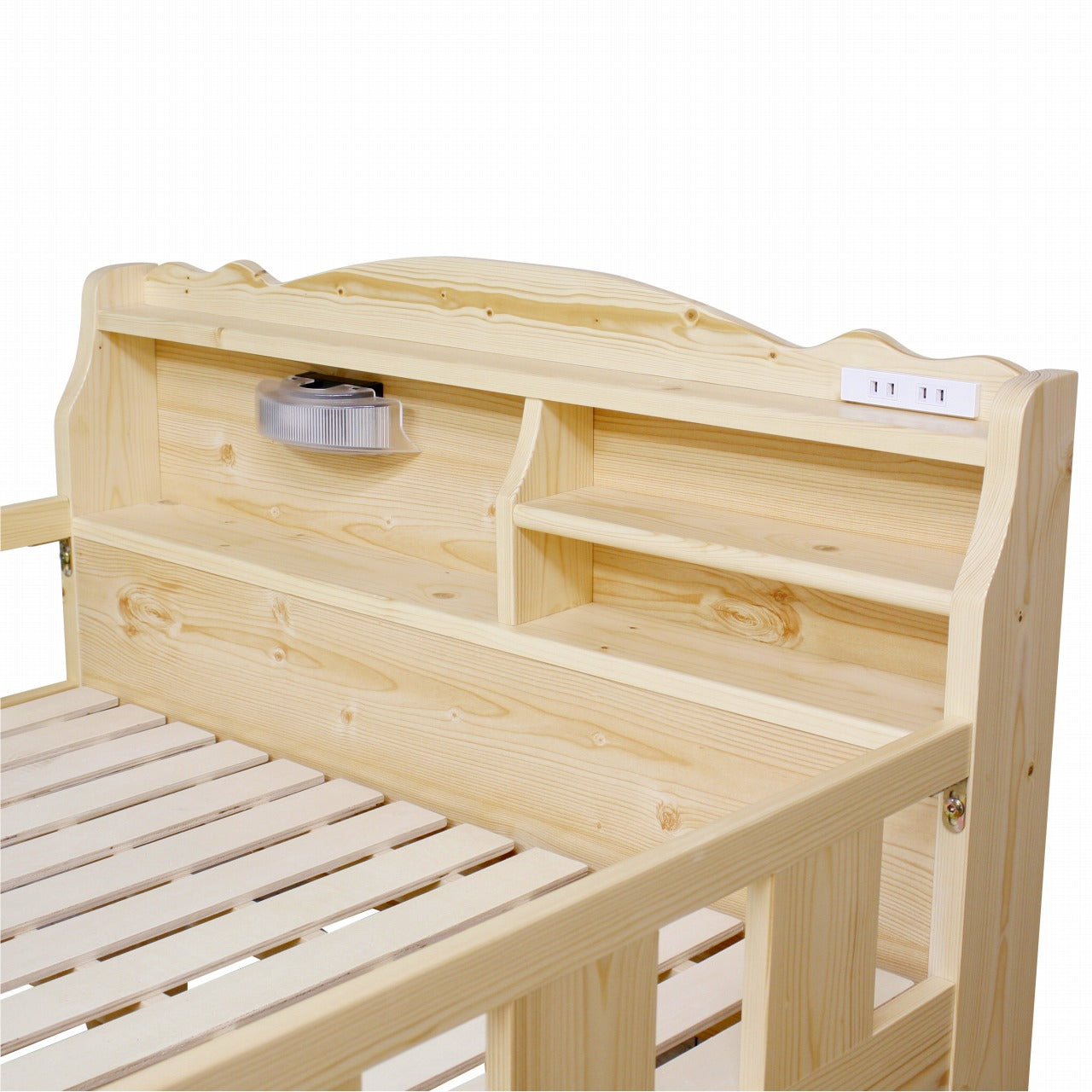 宮付！ライト付！2口コンセント付！ロフトベッド！