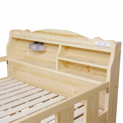 宮付！ライト付！2口コンセント付！ロフトベッド！