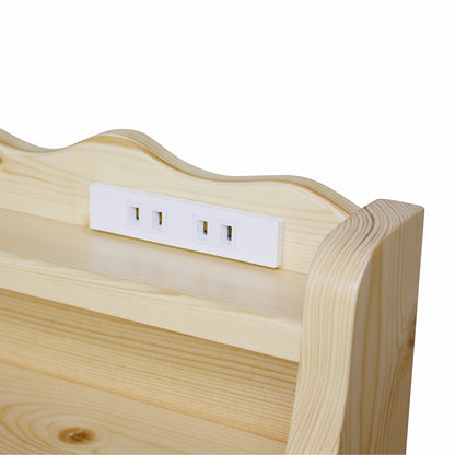 宮付！ライト付！2口コンセント付！ロフトベッド！