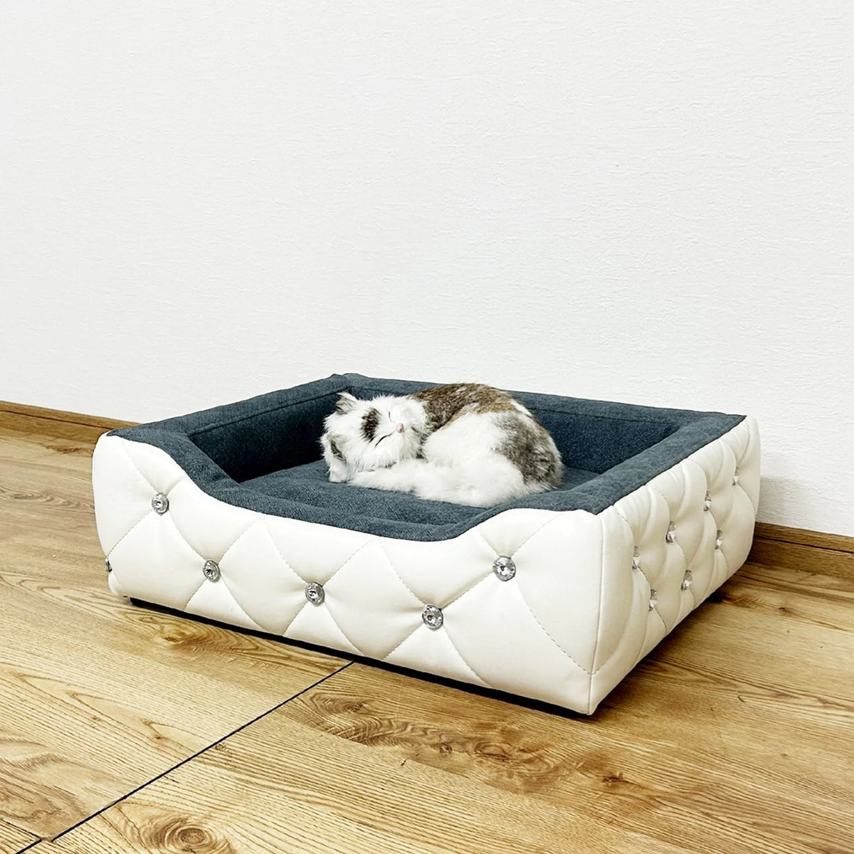小型犬・猫用ペットソファ ストーン装飾 撥水生地 5