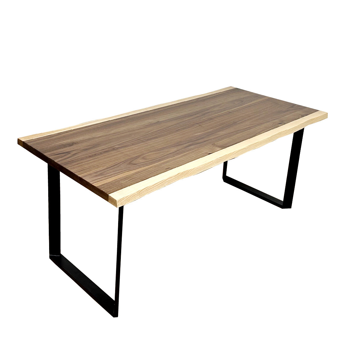 ウォールナット一枚板風ダイニングテーブル