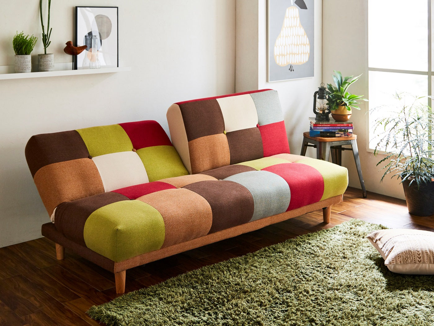 ３色セパレート！快適 ソファベッド